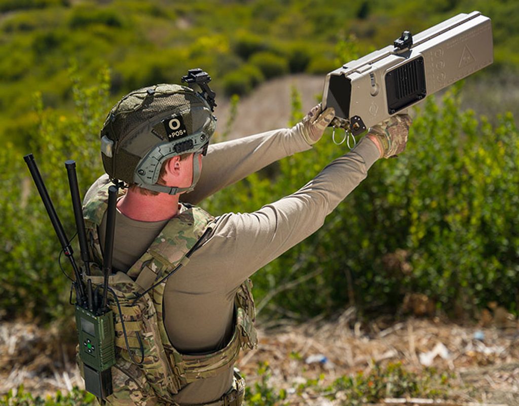Dronebuster DTIM Kit in use